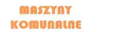 Logo strony www.maszynykomunalne.com.pl z maszynami i traktorami komunalnymi